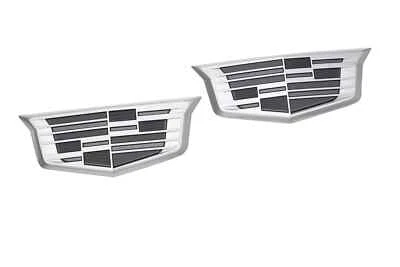2019-2023 Cadillac XT4  Emblems in Monochrome Finish GM OEM NEW 84672031 - Image 1 of 3