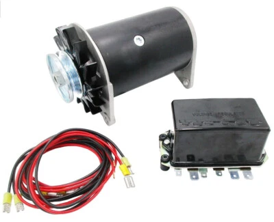 Gleichstrom Lichtmaschine Dynamo 22 A mit Regler Universal für Fendt Traktor - Bild 1 von 4