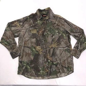 Outfitters Ridge XL Camouflage Ripstop Shirt Realtree Hardwoods ButtonUp Hunting - Picture 1 of 5