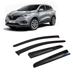 Windabweiser Regenabweiser Für Renault Kadjar 2015 - 2021 SUV Externe Passform - Afbeelding 1 van 10