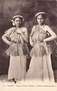 Tahiti - Anciens costumes tahitiens - Edition C. Sage 16 - Picture 1 of 2