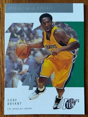 KOBE BRYANT, 2002-03 TOPPS TEN #14 - Image 1 of 2
