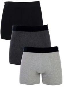3 MG-1 Boxershorts Pants Boxer Trunk schwarz grau anthrazit Farbwahl UVP €19,95 - Picture 1 of 6