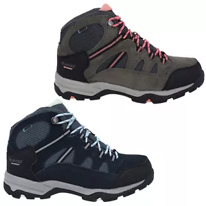 Womens Waterproof Walking Boots Hi-Tec Bandera Lightweight Suede Lace Ups UK3-8 - Picture 1 of 15