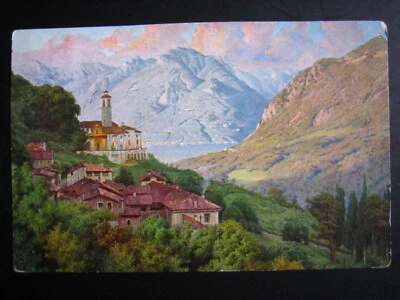 AK "Agra - Aussicht von der Deutschen Heilstätte"  gel.  1918 (336) - Bild 1 von 2