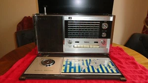 VINTAGE TELETON TF-182 TRANSISTORS 20 RADIO 14 DIODES WORLD MASTER SOLID STATE - Picture 1 of 6