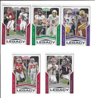 2020 Panini Contenders Draft Picks Legacy Inserts - COMPLETE YOUR SET - Image 1 of 2