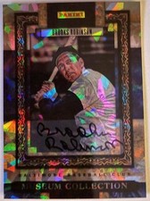 2013 Panini Father's Day Museum Collection Cracked Ice Brooks Robinson Auto RARE