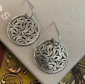 Silpada Ohrringe "Salta Escape" aufwendig ausgeschnitten Sterlingsilber W1771 - Bild 1 von 13