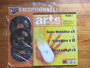 Namo WebEditor 2.0 + VideoWave 2 SE + Ulead Cool3D 1.0 - 3 Logiciels PC Vintage - Photo 1/24
