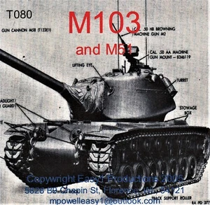 T080 Easy 1 Productions M103 TM 9-2350-206-12 - Picture 1 of 11