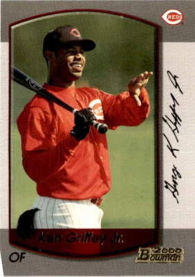 2000 Bowman #122 Ken Griffey Jr. Cincinnati Reds - Image 1 of 2