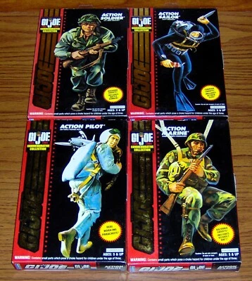 DE COLECCIÓN-1993-HASBRO-3.75"-GI JOE-30 ANIVERSARIO-SOLDADO/MARINERO/PILOTO/MARINA-MISC7/8B Foto 1 de 4