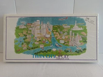 Twin CityOpoly Vintage Boardgame Real Estate Finance Minneapolis St Paul SEALED! - Image 1 of 4