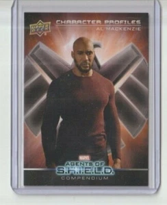 Tarjeta coleccionable de personajes Agents of Shield Compendium Al Mackenzie - Imagen 1 de 2