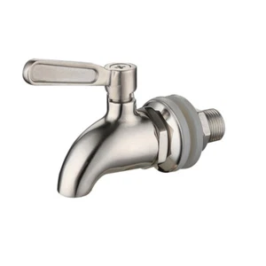 Tap Replacement Water Barrel Wine Bottle Metal Faucet Drink Dispenser - Picture 1 of 12
