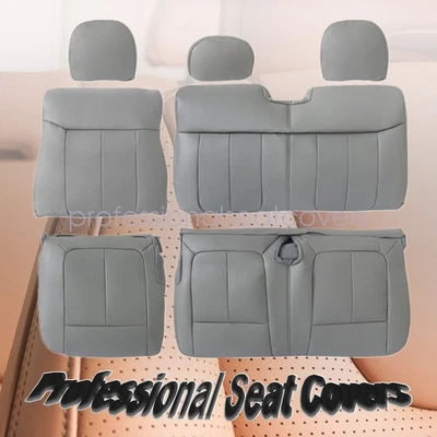 Cubierta de asiento de repuesto gris para banco trasero Ford F-150 Lariat XL SVT 2009-2014 Foto 1 de 4