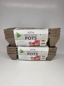 American Seed Starter Pots 80 Cells Biodegradable Plantable Pots NEW - Picture 1 of 2