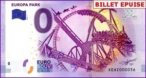 ***N°36*** PETIT NUMERO / BILLET 0 € / 0 € SOUVENIRSCHEINE / XEHZ 2016-1 - Picture 1 of 1