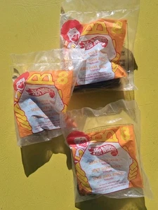 3 Vintage 1995 McDonald’s Hot Wheels Dark Rider Serie #8 Happy Meal Spielzeug NEU! - Bild 1 von 5