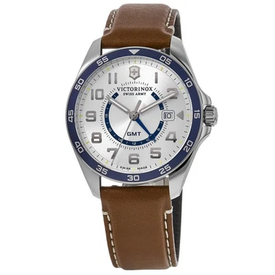 Nuevo Victorinox Swiss Army Fieldforce GMT reloj clásico de cuarzo para hombre 241931 - Imagen 1 de 4