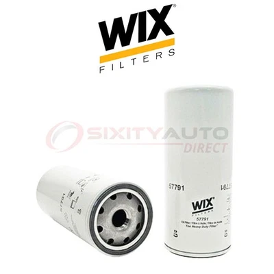 WIX Engine Oil Filter for 2003-2006 GMC C8500 Topkick 7.2L L6 - Filtration db Foto 1 de 4