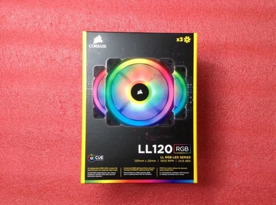 Paquete de 3 CORSAIR LL120 RGB - Nuevo en caja Foto 1 de 2