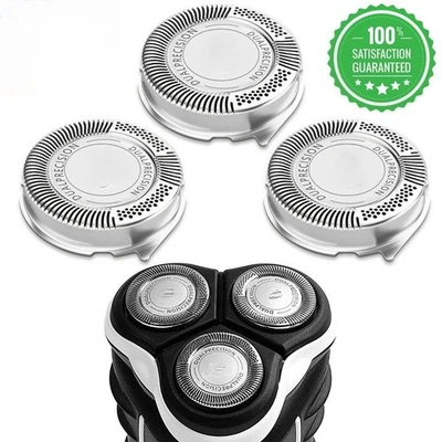 3x Cabezales de Repuesto HQ8 Doble Precisión para Afeitadoras Philip Norelco Hoja HQ8 HQ9 Foto 1 de 4