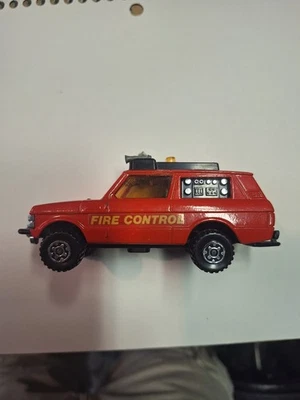Matchbox Super Kings K-64 Range Rover Vehículo de Bomberos Lesney Diecast Coleccionable Foto 1 de 4