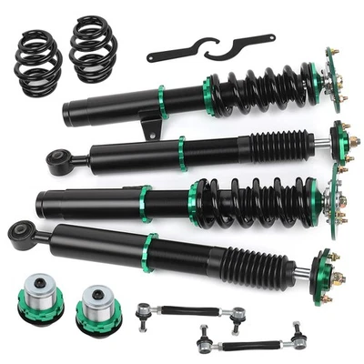 Complete Coilovers Kits Adj. Height Shocks Fits 2001-2005 BMW E46 320i 325i Foto 1 de 4