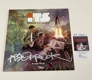 AESOP ROCK SIGNIERT INTEGRIERTE TECH SOLUTIONS VINYL-SCHALLPLATTE REIME JSA COA - Bild 1 von 6