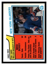 1983 O-Pee-Chee #1  Mike Bossy   TL  New York Islanders Sharp