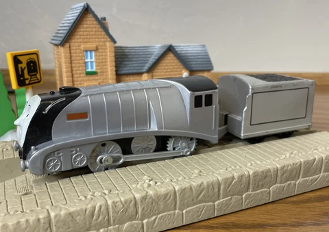 Thomas & Friends TrackMaster Spencer Motorized Railway Train Engine 2013 Cover