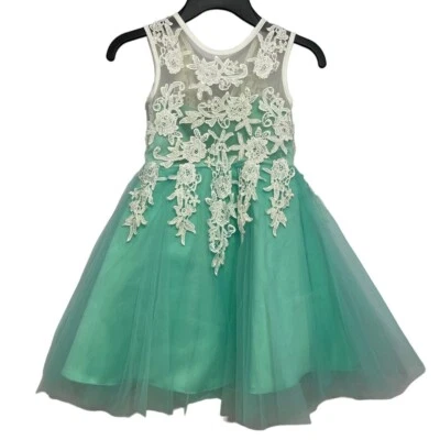 LIGHT IN THE BOX  Flower Girl Pageant Specialty Dress Girls Chest 21" Venice Lac - Image 1 of 4