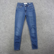 Bullhead Jeans Womens 25x30 Blue Medium Wash Skinny Jeans