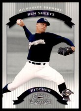 2002 DONRUSS CLASSICS BEN SHEETS. MILWAUKEE BREWERS #30