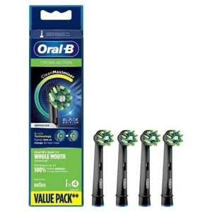 4-Pack Oral-B Crossaction Electric Toothbrush Replacement Brush Head Refills New - Picture 1 of 1