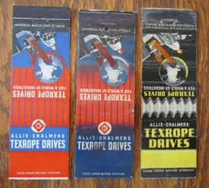 AGRICULTURA - ALLIS-CHALMERS TEXROPE (3 DIFERENTES) -F8 - Imagen 1 de 2