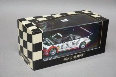 BMW M3 GTR #21 24H DAYTONA 2004 SAID AUBERLEN MARKS MANI MINICHAMPS 400042121 - Immagine 1 di 4