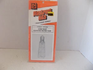 TANQUE DE AGUA ELEVADO TECHO CÓNICO POR; KITS DE PLASTRUCTO PO. ESCALA N NOS - Imagen 1 de 7