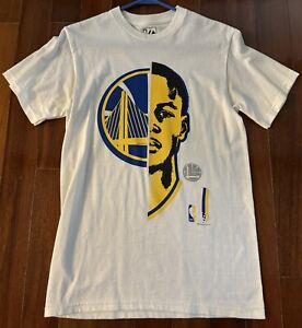 Vintage Steph Curry Shirt Size Small Golden State Warriors White New Mens