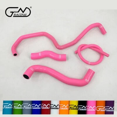 Fit 03-07 Infiniti G35 / Nissan 350Z VQ35DE Silicone Coolant Radiator Hose Pink - Image 1 of 4