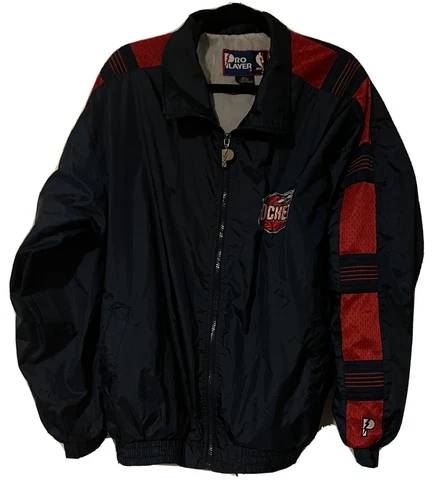 Vintage Houston Rockets Jacket Pro Player  L Embroidered NBA Cover
