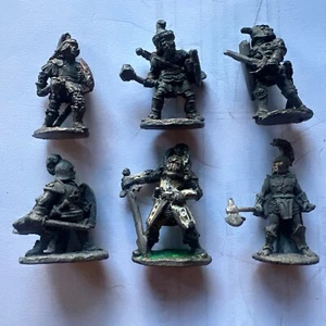6 x Citadel Knight of Law Fighter 1982 Pre Slotta Warhammer Fantasy Battle Set 4 - Imagen 1 de 7