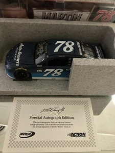 RARE! SIGNED 2017 MARTIN TRUEX JR AUTO OWNERS INSURANCE FURNITURE ROW CAMRY - Picture 1 of 6