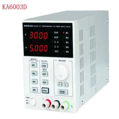 Dc Adjustable Regulated Power Supply KA3005D/P, Linear Programmable 60V5A30V10 - Image 1 of 4