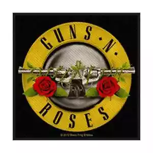 GUNS N´ROSES - Bullet Logo Patch Aufnäher 10 x 10cm - Bild 1 von 1