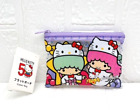 JAPAN Sanrio Hello Kitty&Kikirara 50th Anniversary Very Popular pouch in purple