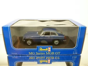 REVELL 28508 MG GT-MK1 COUPE 1965 - DARK BLUE 1:18 - GOOD IN BOX - Imagen 1 de 10
