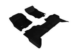 Fit 2005-2015 Nissan Xterra All Weather Floor Mat Set Kagu Black - Picture 1 of 5
